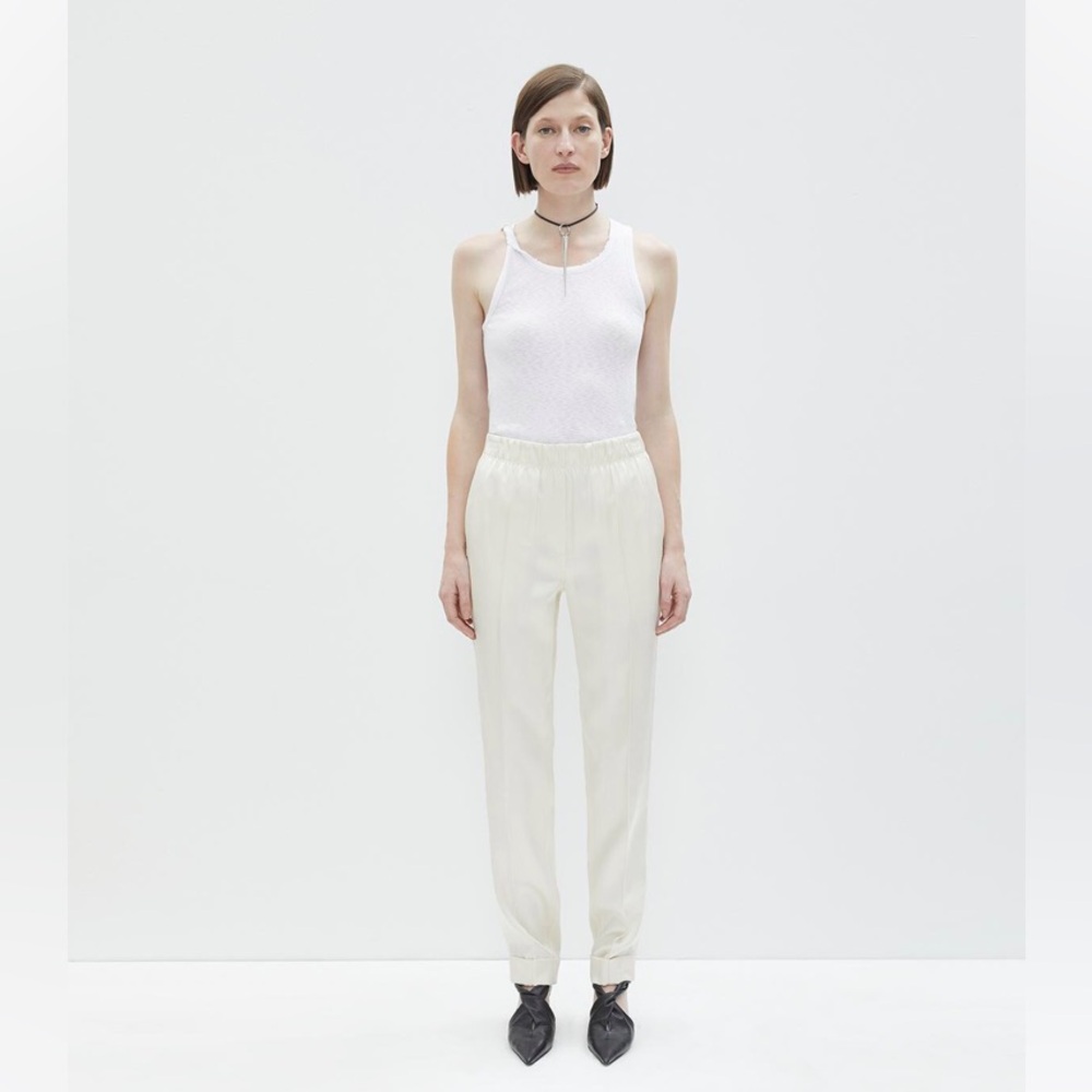 Helmut lang silk blend trousers pants size 4